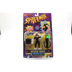 1996 Marvel Spider-Man Animated Series Spider-Wars Black Cat Action Figure NEW
